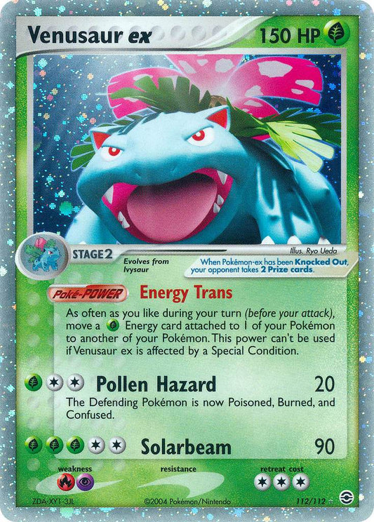 Venusaur ex 112/112 Holo Rare ex - MissingNo.