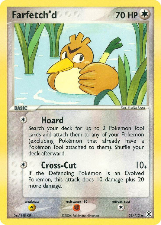 Farfetch'd 23/112 Non-Holo Rare - MissingNo.
