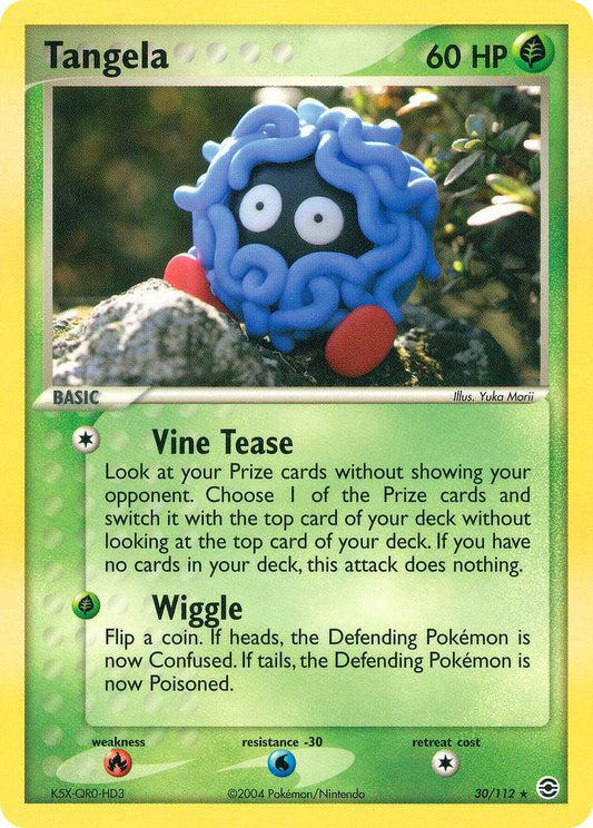 Tangela 30/112 Reverse Rare - MissingNo.