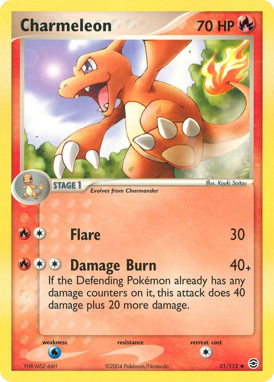 Charmeleon 31/112 Uncommon - MissingNo.