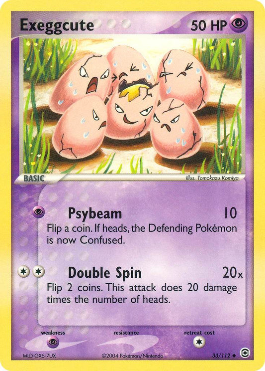 Exeggcute 33/112 Uncommon - MissingNo.
