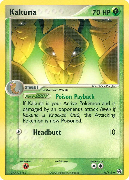Kakuna 36/112 Uncommon - MissingNo.