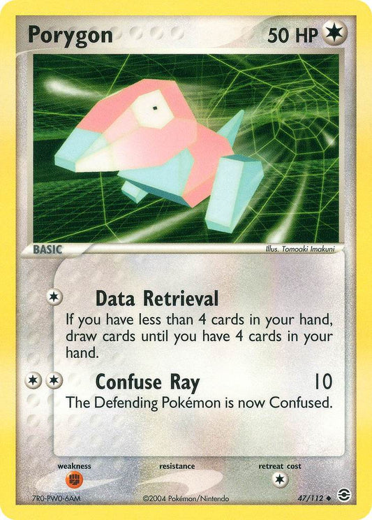 Porygon 47/112 Reverse Uncommon - MissingNo.