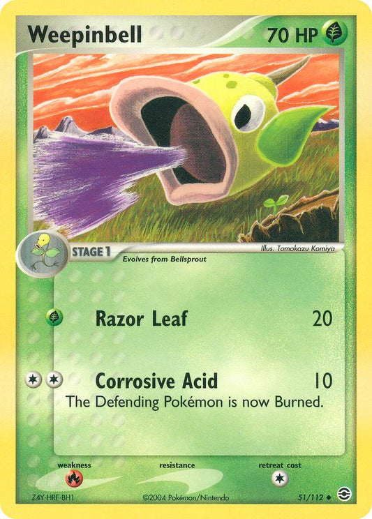 Weepinbell 51/112 Uncommon - MissingNo.