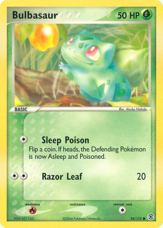 Bulbasaur 54/112 Reverse Common - MissingNo.