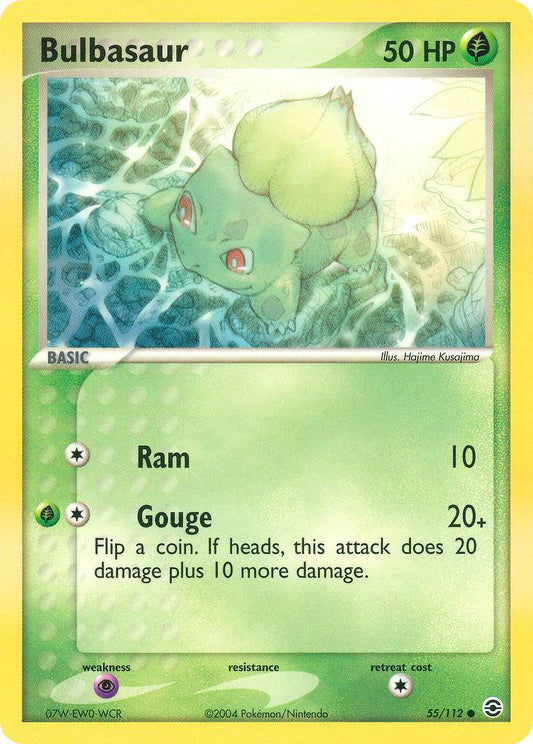 Bulbasaur 55/112 Reverse Common - MissingNo.