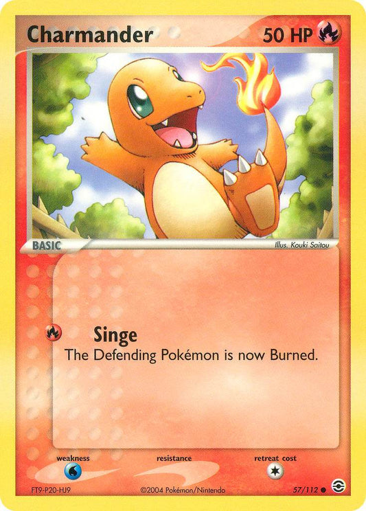 Charmander 57/112 Reverse Common - MissingNo.
