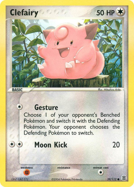 Clefairy 59/112 Common - MissingNo.