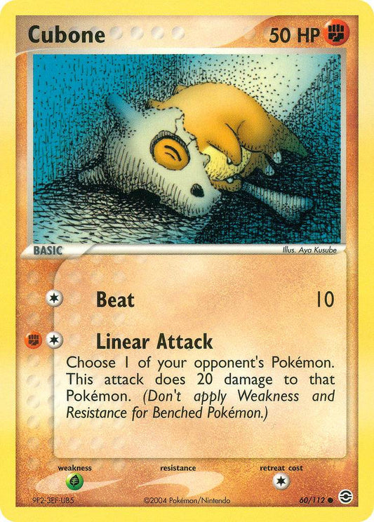 Cubone 60/112 Reverse Common - MissingNo.