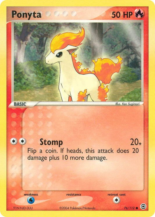Ponyta 76/112 Common - MissingNo.