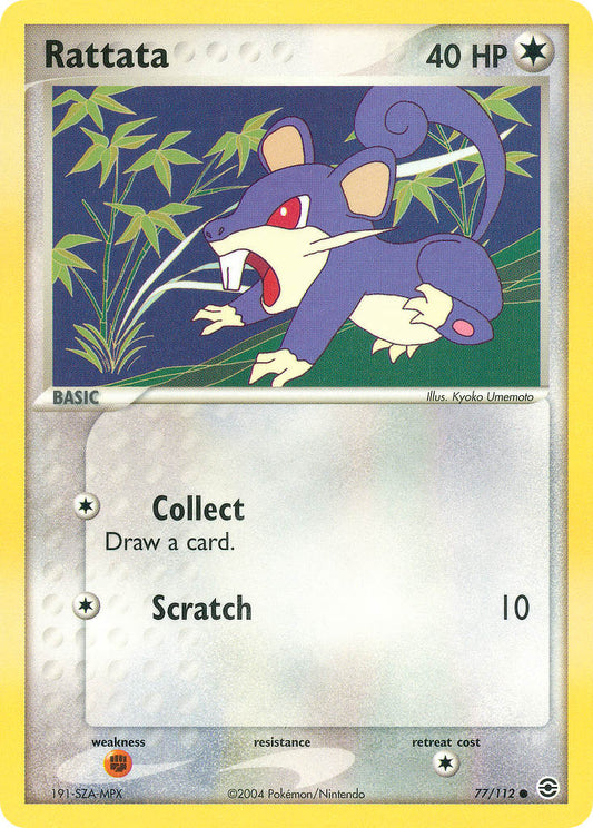 Rattata 77/112 Common - MissingNo.