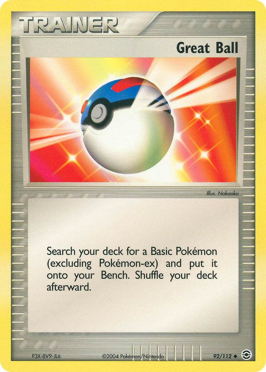 Great Ball 92/112 Uncommon - MissingNo.