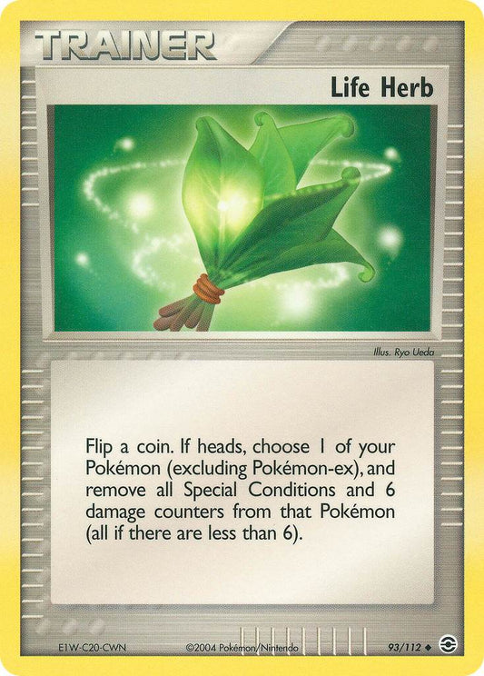 Life Herb 93/112 Reverse Uncommon - MissingNo.