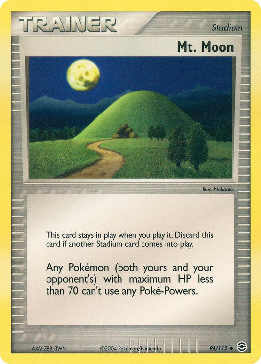 Mt. Moon 94/112 Reverse Uncommon - MissingNo.