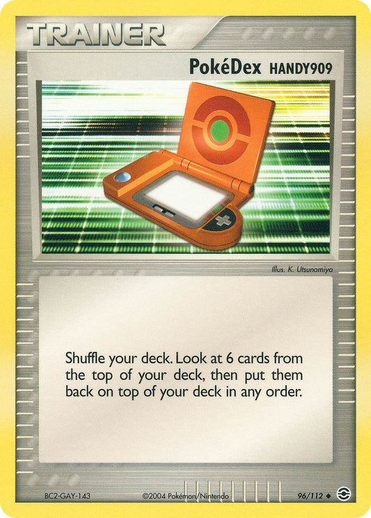 PokéDex HANDY909 96/112 Reverse Uncommon - MissingNo.
