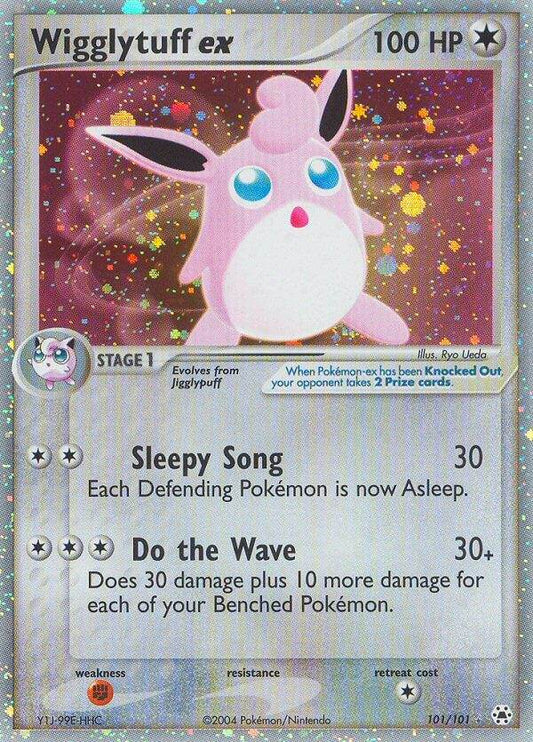 Wigglytuff ex 101/101 Holo Rare ex - MissingNo.