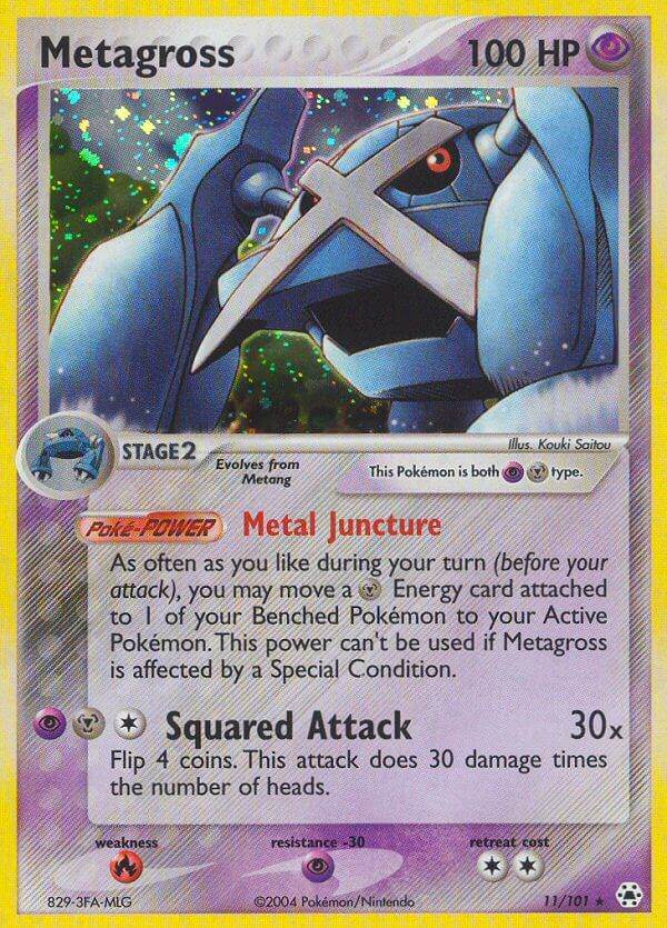 Metagross 11/101 Holo Rare - MissingNo.