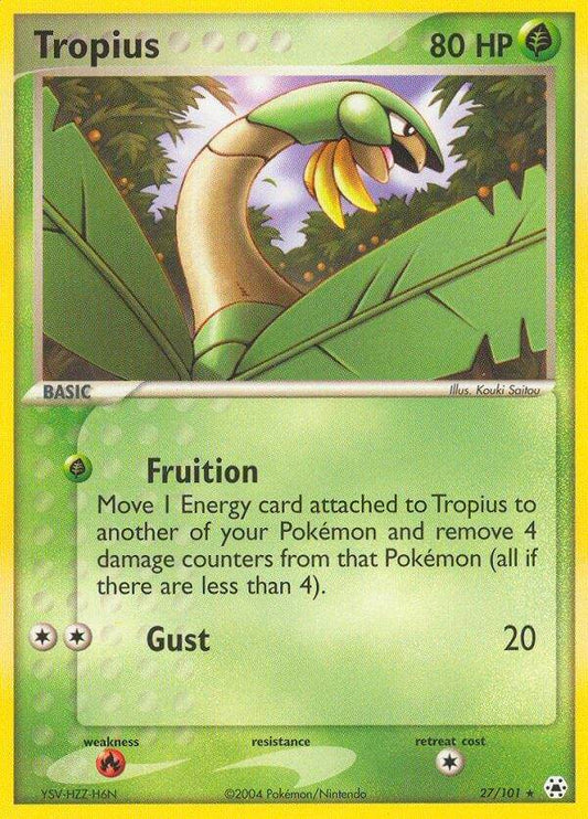 Tropius 27/101 Non-Holo Rare - MissingNo.