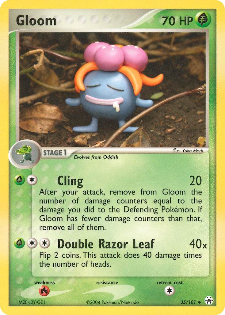 Gloom 35/101 Reverse Uncommon - MissingNo.