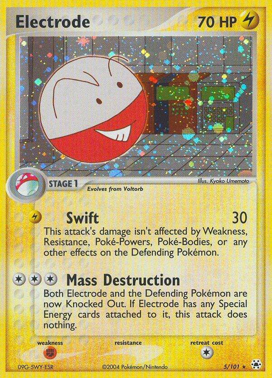 Electrode 5/101 Holo Rare - MissingNo.