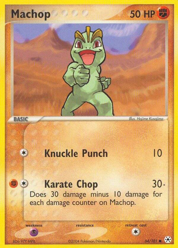 Machop 64/101 Reverse Common - MissingNo.