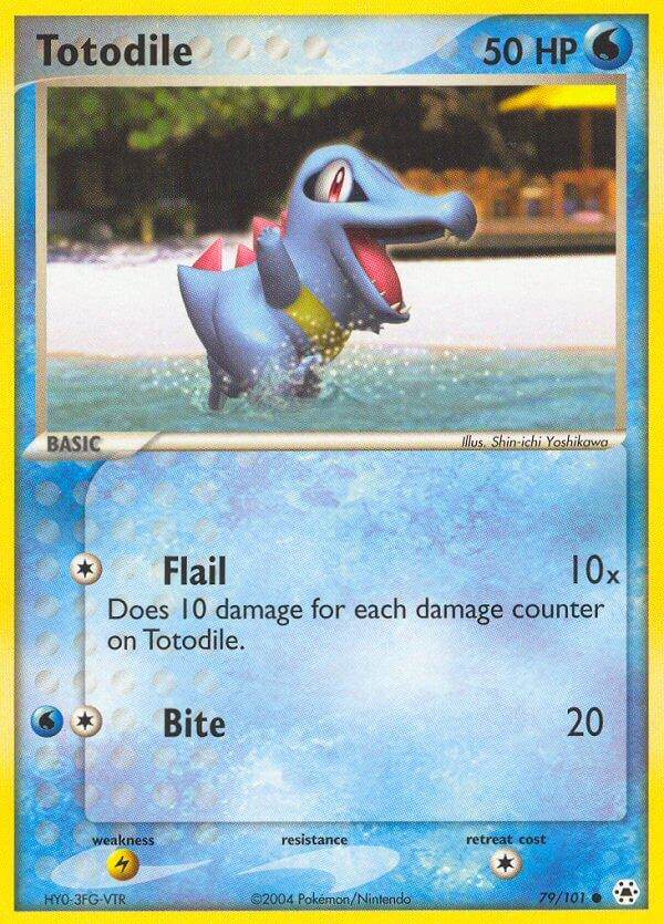 Totodile 79/101 Reverse Common - MissingNo.