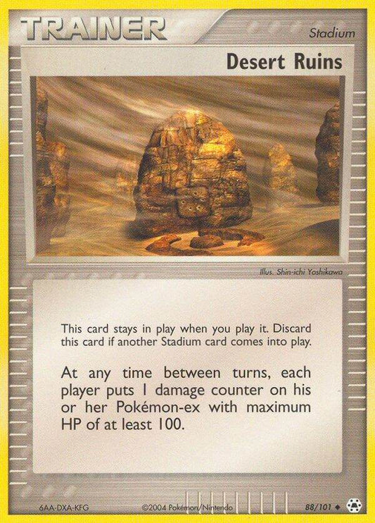 Desert Ruins 88/101 Reverse Uncommon - MissingNo.