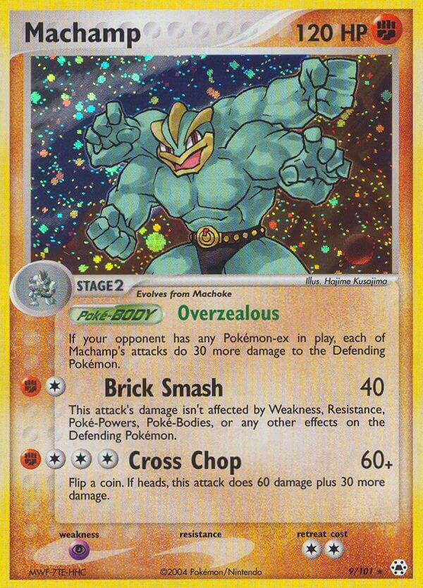 Machamp 9/101 Reverse Rare - MissingNo.