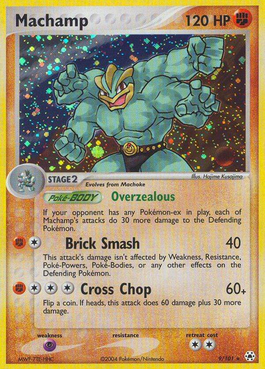 Machamp 9/101 Reverse Rare - MissingNo.