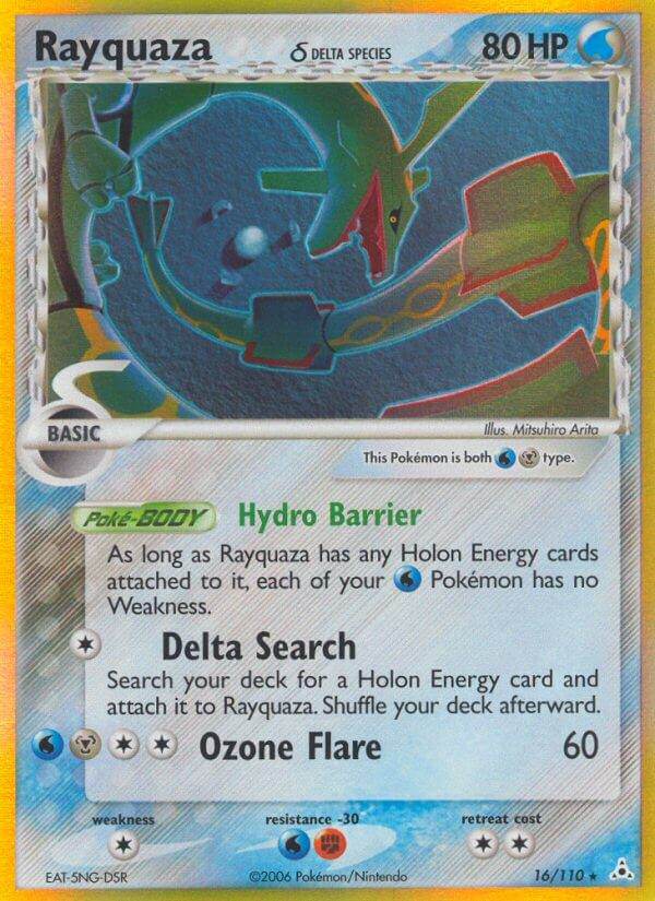 Rayquaza ? 16/110 Holo Rare - MissingNo.