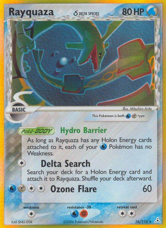 Rayquaza ? 16/110 Holo Rare - MissingNo.
