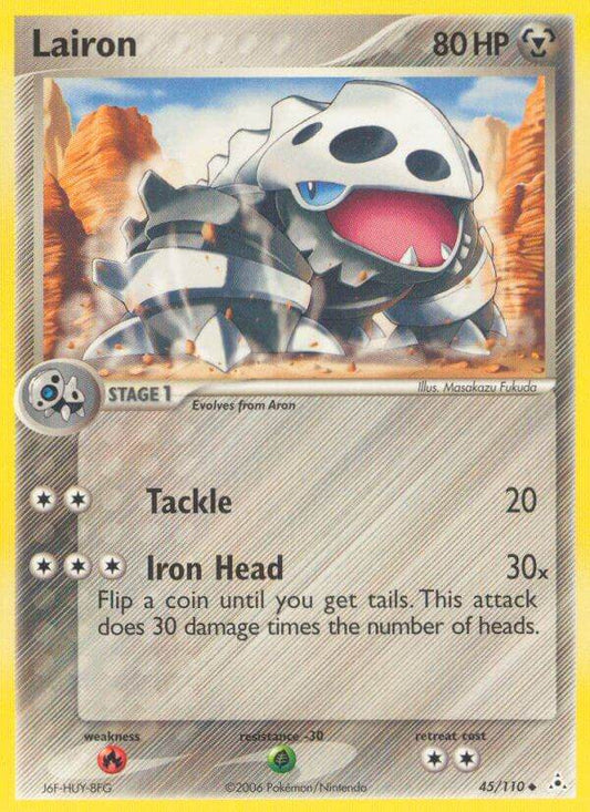 Lairon 45/110 Reverse Uncommon - MissingNo.