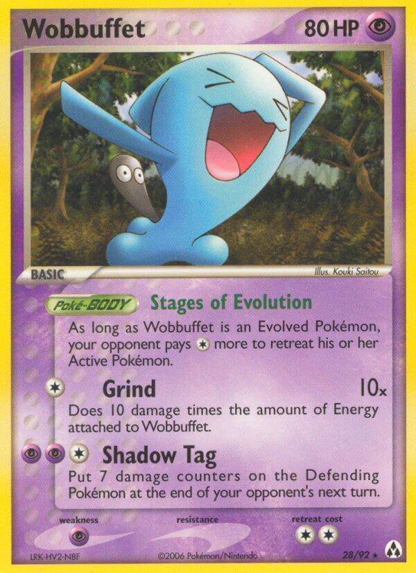 Wobbuffet 28/92 Non-Holo Rare - MissingNo.