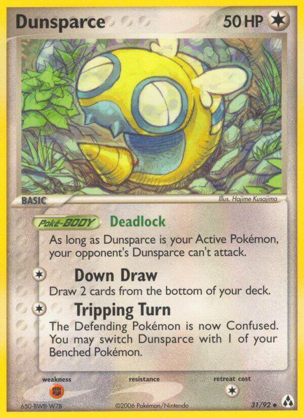 Dunsparce 31/92 Uncommon - MissingNo.