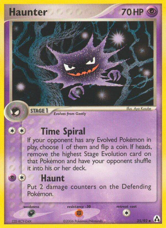 Haunter 35/92 Reverse Uncommon - MissingNo.