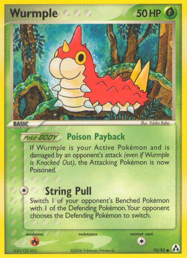 Wurmple 70/92 Common - MissingNo.