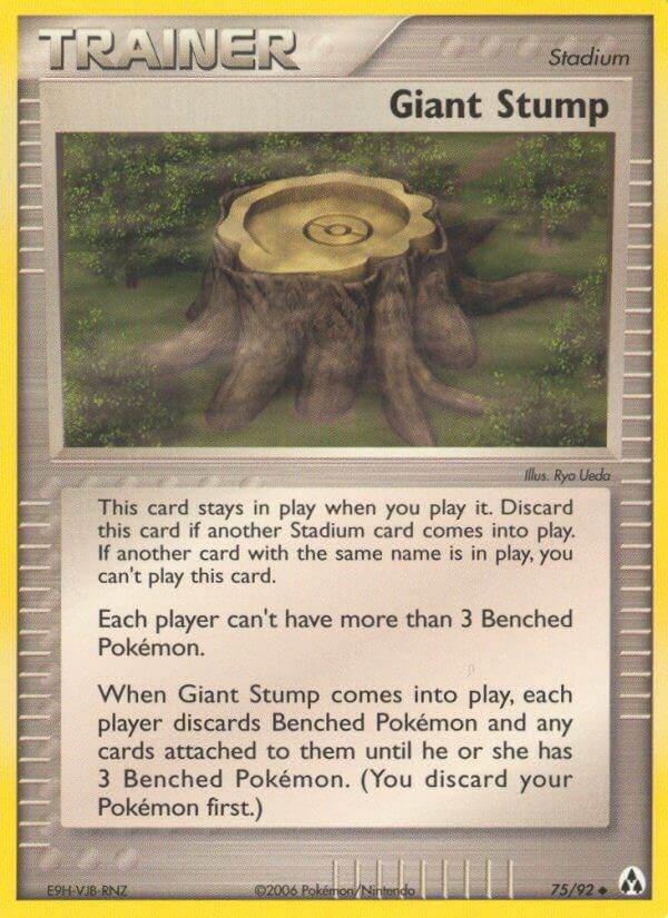 Giant Stump 75/92 Uncommon - MissingNo.
