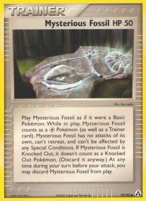 Mysterious Fossil 79/92 Common - MissingNo.
