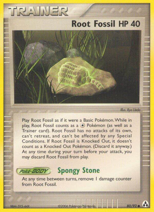 Root Fossil 80/92 Reverse Common - MissingNo.