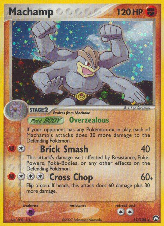 Machamp 11/108 Holo Rare - MissingNo.
