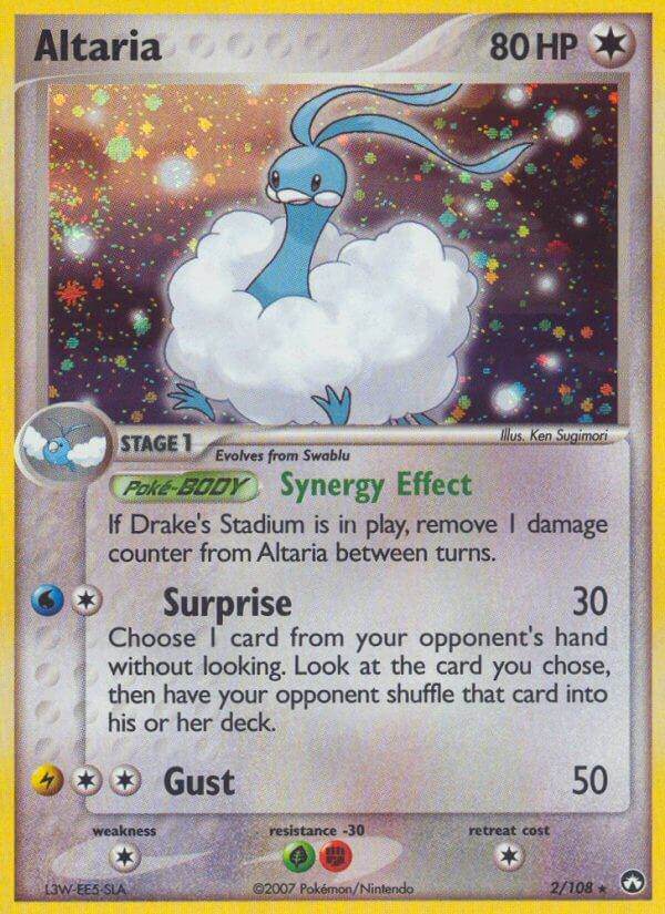 Altaria 2/108 Reverse Rare - MissingNo.