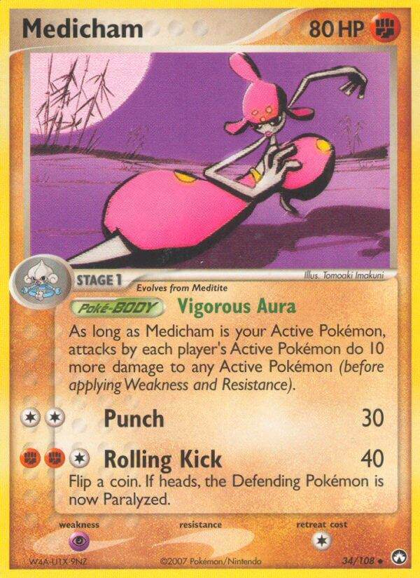 Medicham 34/108 Reverse Uncommon - MissingNo.