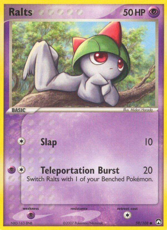 Ralts 59/108 Reverse Common - MissingNo.
