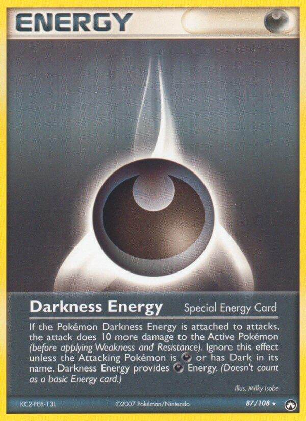 Darkness Energy 87/108 Non-Holo Rare - MissingNo.