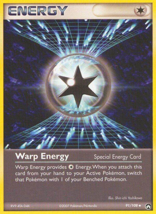 Warp Energy 91/108 Reverse Uncommon - MissingNo.