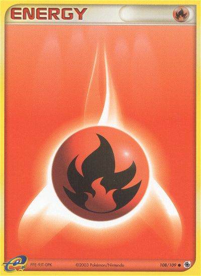 Fire Energy 108/109 Professor Program Promo - MissingNo.