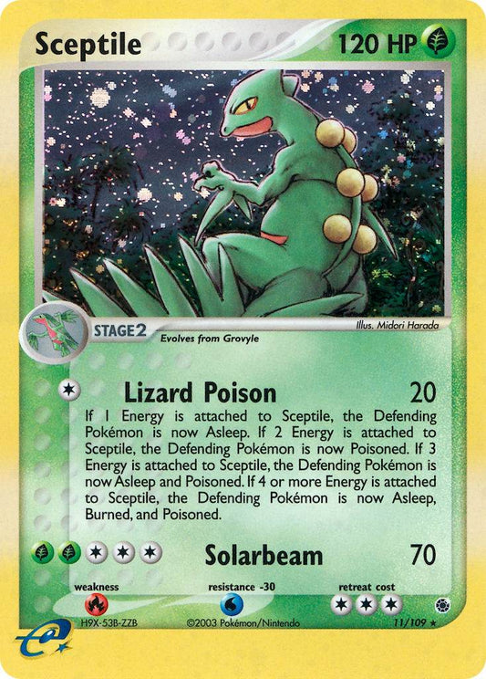 Sceptile 11/109 Reverse Rare - MissingNo.