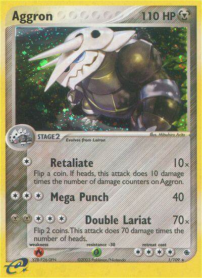 Aggron 1/109 Reverse Rare - MissingNo.