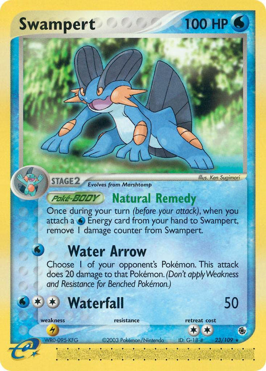 Swampert 23/109 Non-Holo Rare - MissingNo.