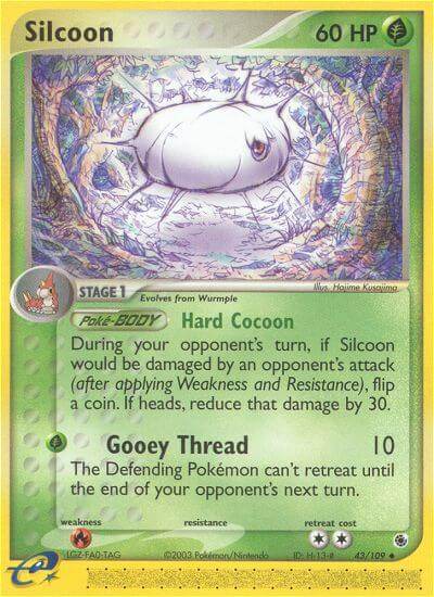 Silcoon 43/109 Uncommon - MissingNo.
